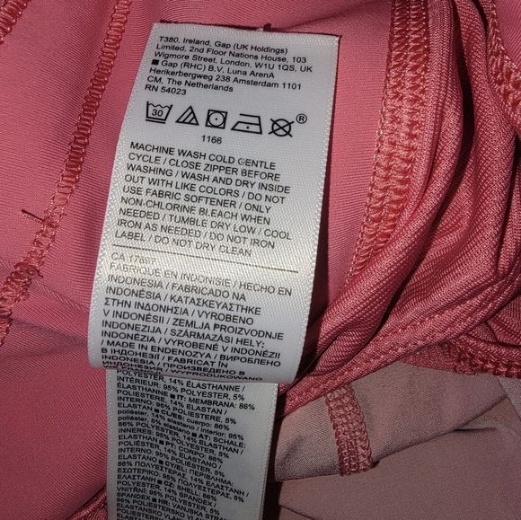 Athleta Printed Run With It Shorts Size S Pinks - Picture 8 of 10